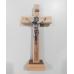 3496 - Crucifixo Madeira Mdf Mesa ou Parede 18 cm